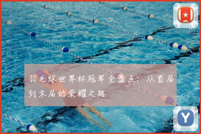 羽毛球世界杯冠军全盘点：从首届到末届的荣耀之路